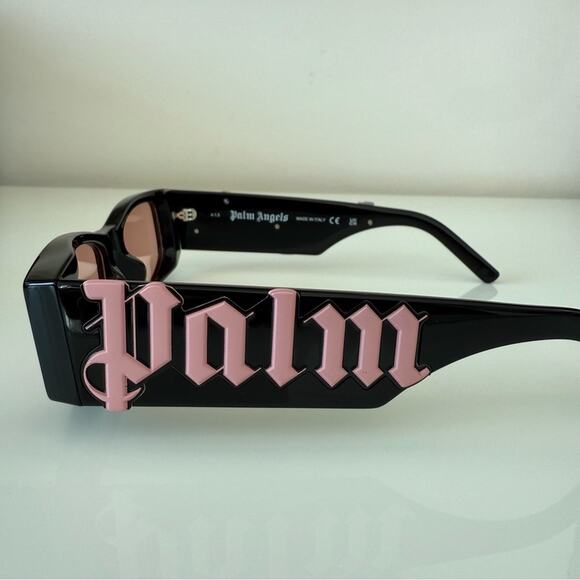 NEW!!! Palm Angels unisex sunglasses PERI007 1021 Retail 420$ - Picture 6 of 7